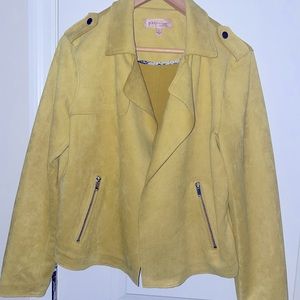 Philosophy Suede Like Jacket